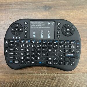 Rii i8 Mini 2.4GHz Wireless Touchpad Keyboard with Mouse. 3 in 1 MultiFunction